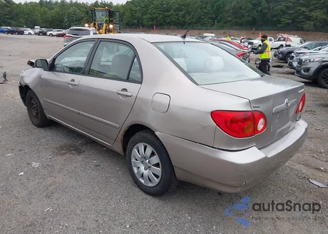 2003 Toyota Corolla Le from USA, damaged, VIN 2T1BR32E03C080936